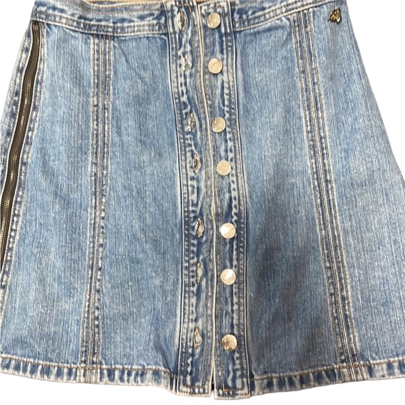 J Brand X Bella Freud denim miniskirt. Size 27 - Picture 10 of 12